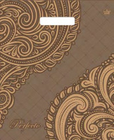 Пакет вырубная ручка 370х300х0,090 Перфекто Кружева ПВД /25/400