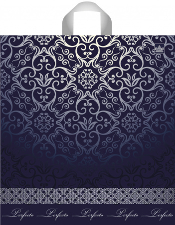 Пакет петлевая ручка 400х370х0,095 Перфекто Валансьен ПВД /25/300