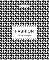 Пакет вырубная ручка 600х500х0,100 Шанель Биг ПВД /25/200