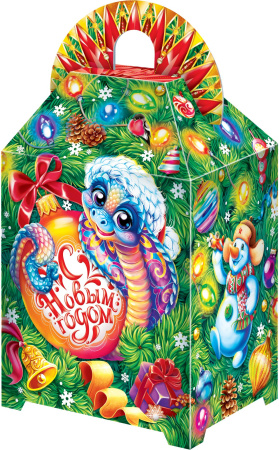 Ларец со Змейкой  1700гр размер 185х140х360 мм/70