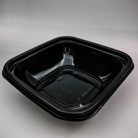 Контейнер С-12/12-250 ПЭТ черный Упакс-Юнити 50 шт в упак /1000