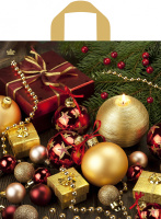 Пакет петлевая ручка 420х380х0,037 Подарочный пакет ПНД /50/300