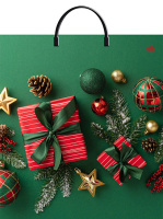 Пакет-сумка пласт ручка 440х400х0,100 Шарм ПВД /10/100