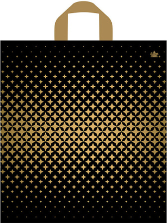 Пакет петлевая ручка 440x400x0,043 Ритм ПНД /50/300