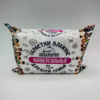 Салфетки влажные Аквамарин Универсальные  72шт в упаковке/30