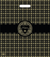 Пакет вырубная ручка 420х480х0,090 Перфекто Квадро ПВД /25/400