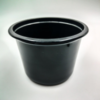 Контейнер круглый черный СпК-115 500мл ПП СТП 50/500