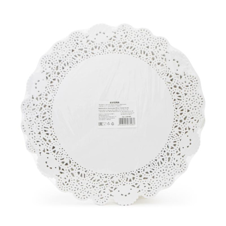 Салфетки ажурные D28см бум 250шт в уп /8