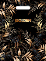 Пакет вырубная ручка 400х310х0,030 Золотой лес ПВД /50/1300