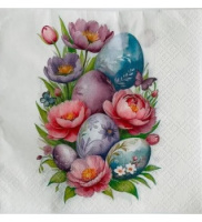 Салфетки бумажные 33*33 20шт 2сл Лилия Радость/15