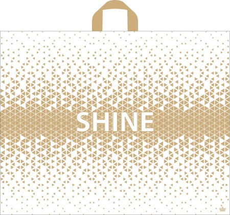 Пакет петлевая ручка 550x700x0,090 Золотое сечение ПВД /25/150