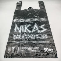 Майка 30+16х55=30  черный Nikas SStrong 100 шт в упак /1500 