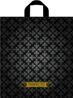 Пакет петлевая ручка 420х460х0,095 Перфекто Стронг ПВД /25/300