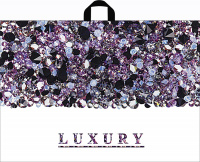 Пакет петлевая ручка 550x700x0,090 Лакшери ПВД /25/150