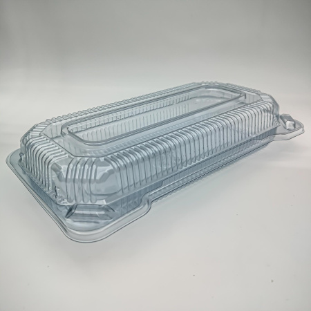 Контейнер с крышкой К-19/08 ПЭТ размер 190*80*40 мм   Упакс-Юнити (Аналог РК-19М) /400