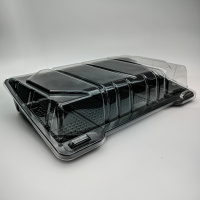 Контейнер с крышкой ДК-22/13 ПЭТ размер 220*130*45 мм двухцветный   Упакс-Юнити /200