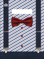 Пакет вырубная ручка 190х250х0,030 Костюмчик ПВД /100/3000