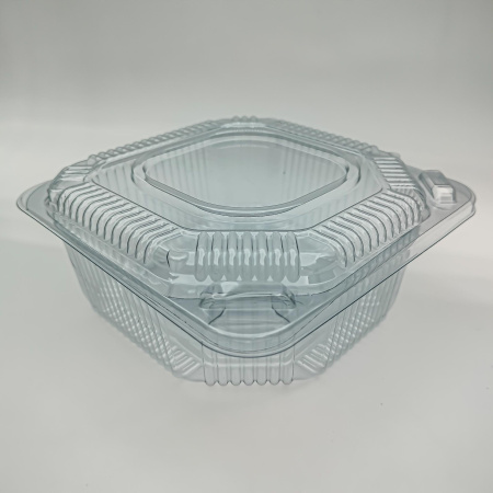 Контейнер с крышкой К-11 Кр(Н) ПЭТ размер 110*110*50 мм   Упакс-Юнити (Аналог РК-10)/600