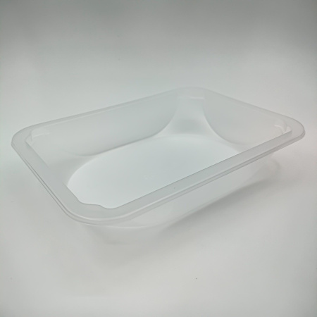 Контейнер под запайку А187-500мл (187х137х36) ЛАНЧ прозрачный Алькор / 616