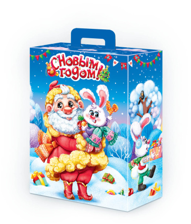 Веселые зайчата 1500г размер 190х95х270 мм/150