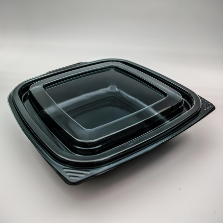 Контейнер с крышкой СКр-14/14-250 ПЭТ двухцветный   Упакс-Юнити /400