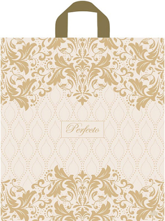 Пакет петлевая ручка 420х460х0,095 Перфекто Мин  ПВД /25/300