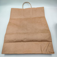 Пакет бумажный  с кручеными ручками  крафт  350*150*450 мм /200 