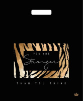 Пакет вырубная ручка 450х380х0,060 ламин Сила /50/500