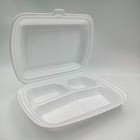 Ланч-бокс LB-3  белые 250*195*68/100