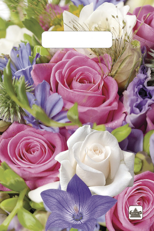 Пакет вырубная ручка 300х200х0,030 Лирика ПВД /100/3000