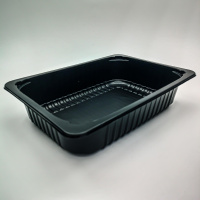 Контейнер под запайку А210-850мл (210х148х47) черный Алькор / 560