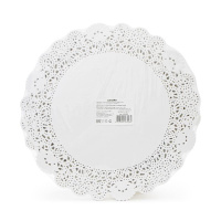 Салфетки ажурные D28см бум 250шт в уп /8