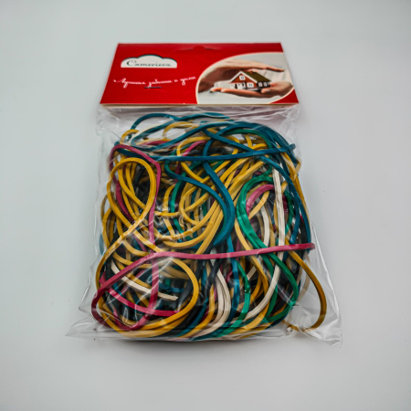 Резинки для денег  CAMERIERA 50гр в пакете с клипсат/30