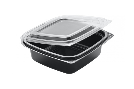 Контейнер с крышкой СКр-14/14-375 ПЭТ двухцветный   Упакс-Юнити /400