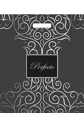 Пакет вырубная ручка 420х480х0,090 Перфекто Бенефис ПВД /25/400