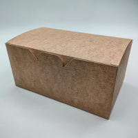 Коробка для наггетсов  ECO Fast Food Box L 900мл картон 150х91х70 мм  / 500 шт/кор