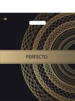 Пакет вырубная ручка 420х480х0,090 Перфекто Драйв ПВД /25/400