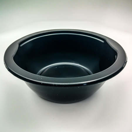 Контейнер под запайку круглый черный УК-105-01  Б 500мл /520