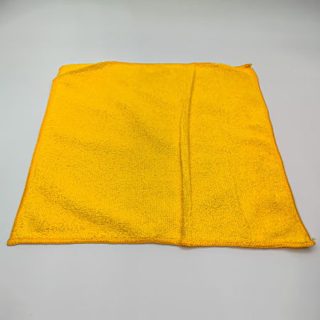 Салфетка из микрофибры 29х29 желтая 200г/кв.м /300