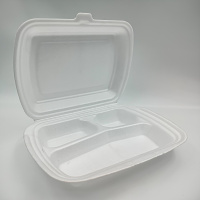 Ланч-бокс LB-3  белые 250*195*68/100