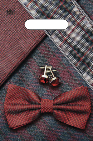 Пакет вырубная ручка 300х200х0,030 Твидовый микс ПВД /100/3000