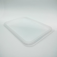 Крышка к контейнеру 186х136 прозрачная М/С Алькор /500        