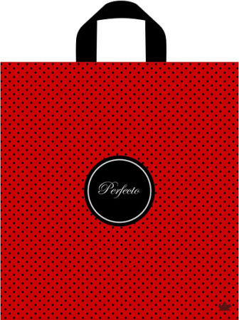 Пакет петлевая ручка 400х370х0,095 Перфекто Классик ПВД /25/300