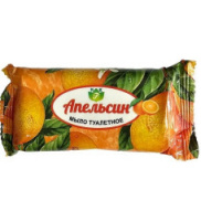 Мыло туалетное Апельсин 100гр в обертке Флора/90