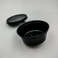 Соусник 50 мл с крышкой черный 86/1204 Новосибирск