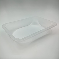 Контейнер под запайку А187-500мл (187х137х36) ЛАНЧ прозрачный Алькор / 616