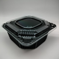 Контейнер с крышкой К-11 Кр(Н) ПЭТ размер 110*110*50 мм двухцветный   Упакс-Юнити /600