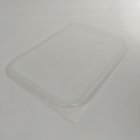 Крышка к контейнеру 186*139 прозрачная СПК 100/500