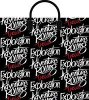 Пакет-сумка пласт ручка глянец 380х340+3 (90) Приключения Артпласт/100