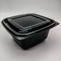 Контейнер с крышкой СКр-14/14-500 ПЭТ двухцветный   Упакс-Юнити /400